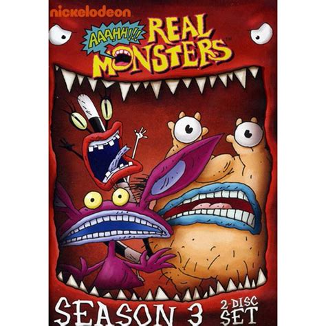 Aaahh!!! Real Monsters: Season 3 (DVD) - Walmart.com - Walmart.com