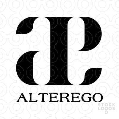 Collection of Alter Ego Logo Vector PNG. | PlusPNG