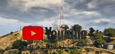 Youtube Logo Vinewood Sign [Add-On] - GTA5-Mods.com