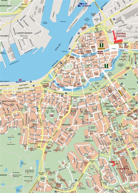 Large Goteborg Maps for Free Download and Print | High-Resolution and Detailed Maps