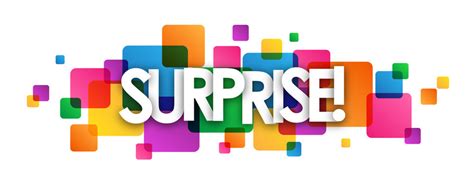 Surprise Word Images Clipart