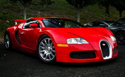 bugatti, Exotic, Supercars, Veyron, Red Wallpapers HD / Desktop and Mobile Backgrounds