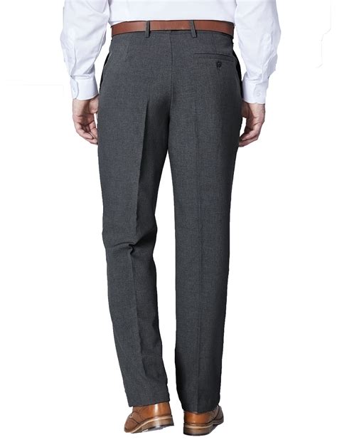 Mens High Waisted Lined Formal Trouser Pants | eBay