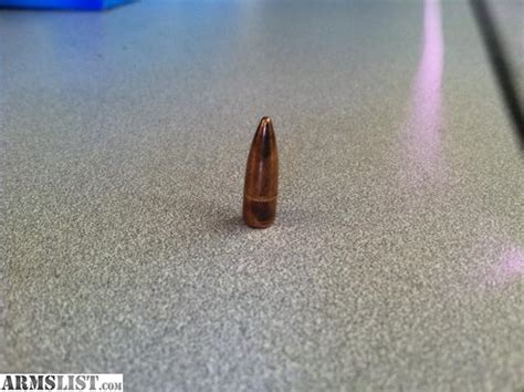 ARMSLIST - For Sale: .223 55gr FMJ Boat Tail Bullet Heads