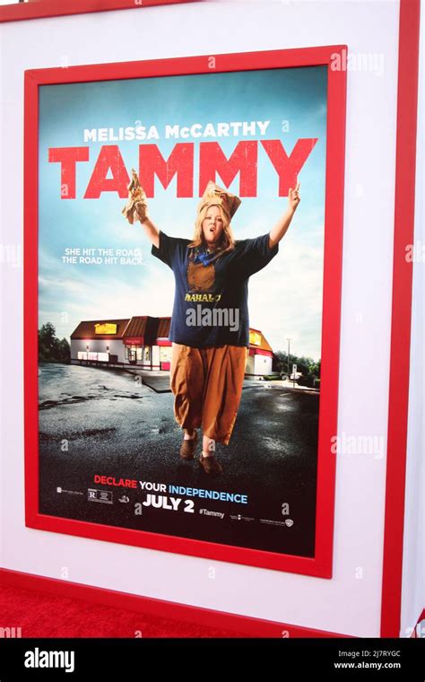 LOS ANGELES - JUN 30: Tammy Poster at the "Tammy" Los Angeles Premiere ...