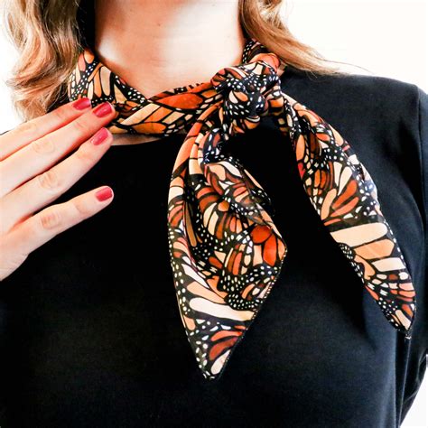 Butterfly Wings Square Scarf - Knotty Tie Co.