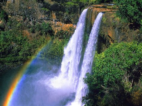 Wailua Falls, Kauai, Hawaii | Hawaii waterfalls, Most beautiful beaches ...