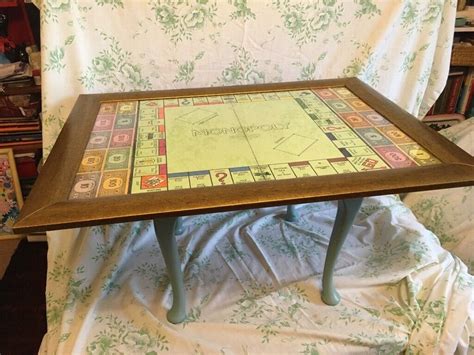 Coffee table with vintage Monopoly board | in Great Barton, Suffolk ...