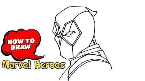 How to draw Marvel characters | Marvel Heroes Sketches easy things to ...