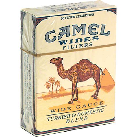 Camel Cigarettes, Filters, Turkish And Domestic Blend, Wides ...