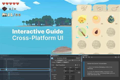 Interactive Guide: Cross-Platform UI | Tutorials | Unity Asset Store