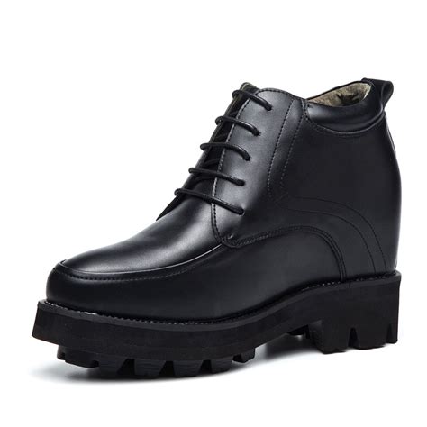 6 inch Elevator Shoes for Men Increase Height 15 cm Lace Up Lightweight Taller Dress Shoes