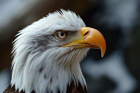 Premium Photo | Close up of a bald eagle Majestic and beautiful Bald Eagle