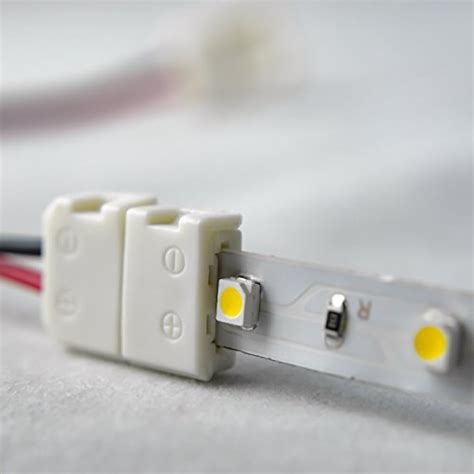 LED Connectors Light Strip Connector, 8mm Single Color 3528 - 6 Inch ...