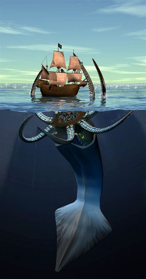 What Is A Kraken Sea Monster - All Gadoes