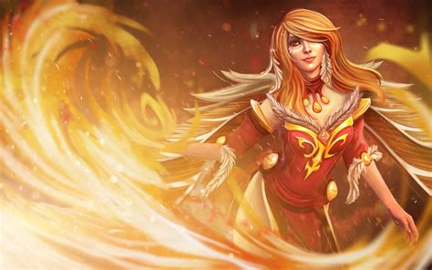 Lina Dota 2 Wallpaper - WallpaperSafari