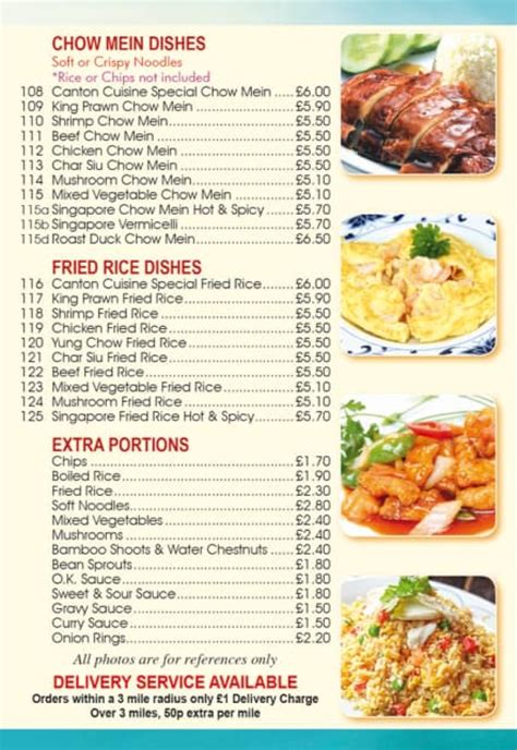 Canton Cuisine Leeds Leeds's full menu online