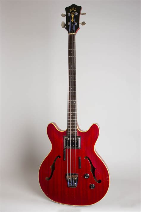 Guild Starfire Bass Semi-Hollow Body Electric Bass Guitar (1967) | RetroFret