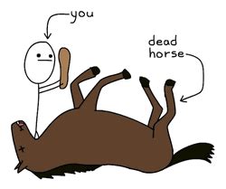 Beating A Dead Horse Animated Gif