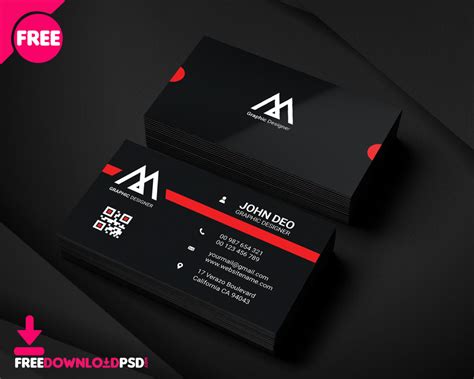 Sample Graphic Designer Business Card | FreedownloadPSD.com