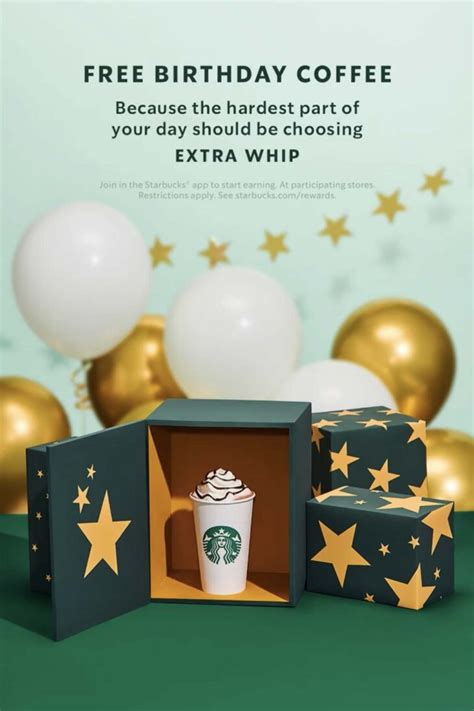 How to Get a Free Starbucks Birthday Drink - Coffee at Three