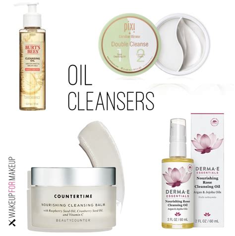 Oil Cleansers - Wake Up For Makeup