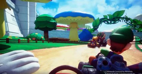 Nuovo trailer per Mario Kart Arcade GP VR pubblicato da Bandai Namco