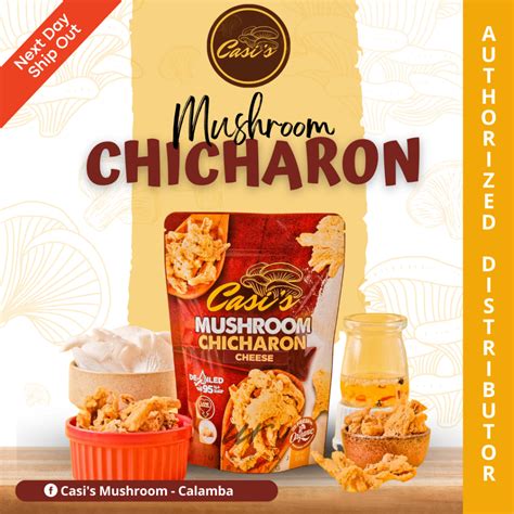 Casi's Mushroom Chicharon (CHEESE) | Shopee Philippines