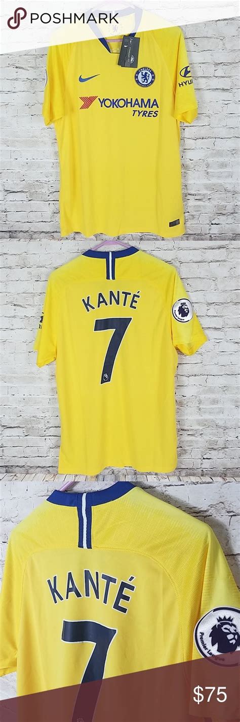 Ngolo Kante Chelsea 18/19 Jersey | Nike shirts, Nike jersey, Jersey