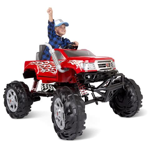 The Children's Ride On Monster Truck - Hammacher Schlemmer