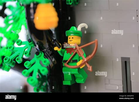 Robin Hood in lego style Stock Photo - Alamy