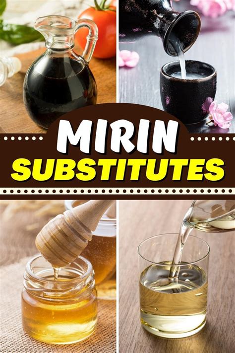 11 Best Mirin Substitutes and Alternatives - Insanely Good