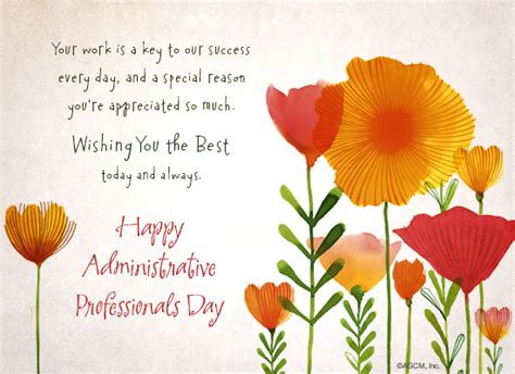 Your Work is Appreciated - Administrative Professionals Day Ecard | American Greetings