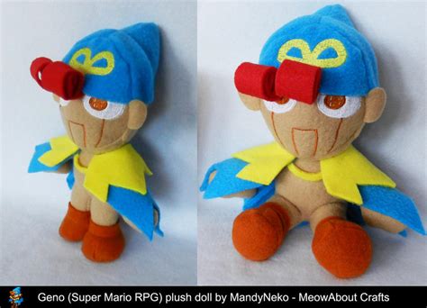 Geno (Super Mario RPG) plush doll by MandyNeko on DeviantArt