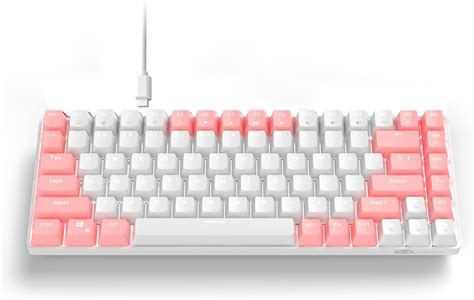 75% Mechanical Keyboard,MageGee Gaming Keyboard with Red Switches and ...