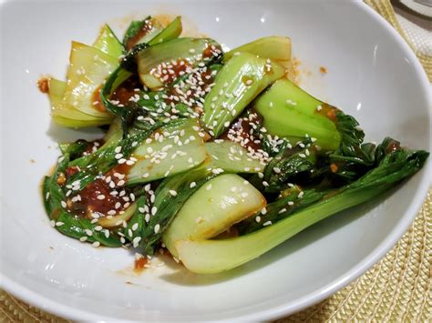 Bok Choy Namul (Korean-style Bok Choy) – Cooking 4 One