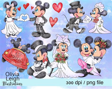 Mickey And Minnie Mouse Wedding Wallpaper