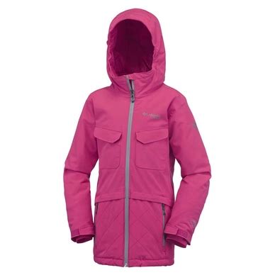Ski Jacket Columbia EmPOWder Jacket Kids Pink | Outdoorsupply.co.uk