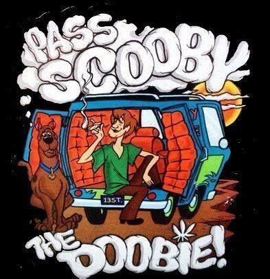 Shaggy And Scooby Smoking Weed