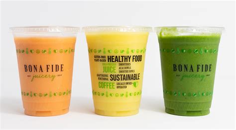 Bona Fide Juicery: Health Food Restaurant, Smoothie and Juice Bar