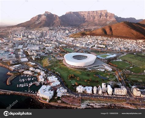 Aerial View Cape Town South Africa Stock Photo by ©timwege 199680556