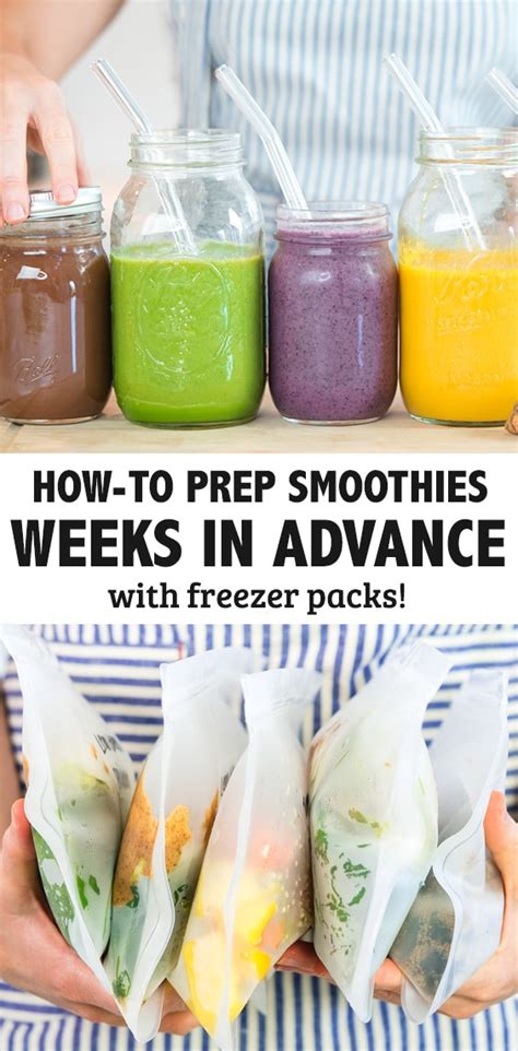 How To Meal Prep Smoothies for WEEKS! | Smoothie Freezer Packs - Feelin Fab with Kayla