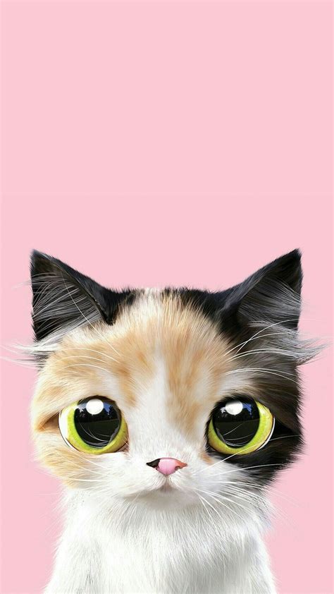 Pink Cat Wallpapers - Wallpaper Cave