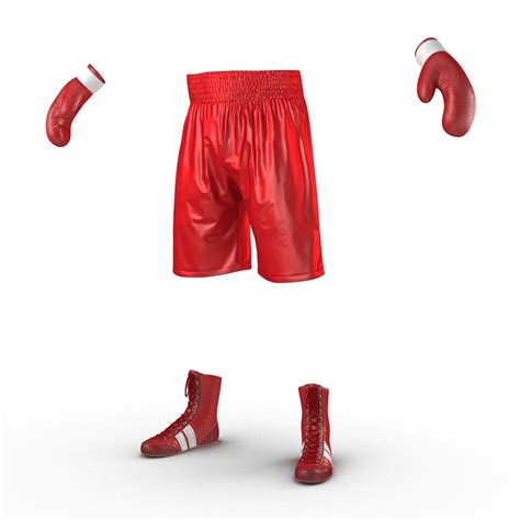 Boxing Gear 3D Model $79 - .3ds .c4d .fbx .ma .obj .max - Free3D