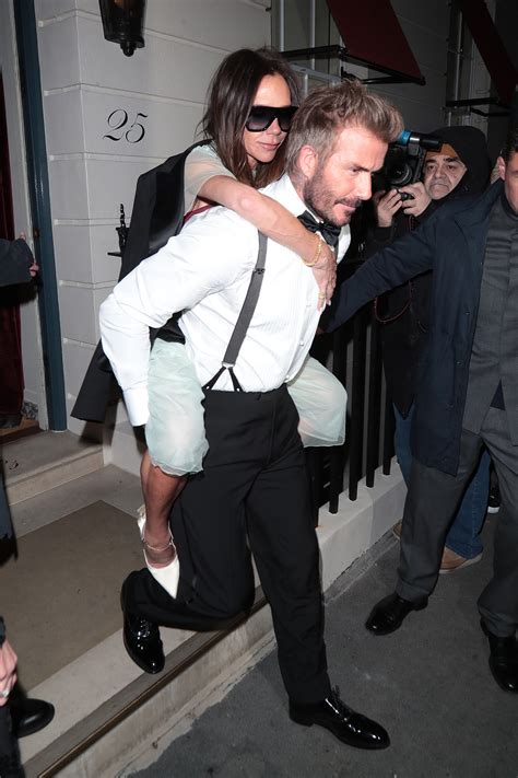 Victoria Beckham Got a Piggyback Ride From David Beckham After Her Spice Girls Reunion ...