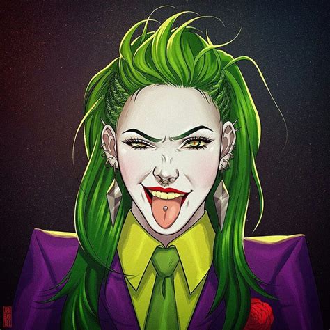 Pin by Oxana Gawrilenko on GirlsArt | Joker art, Female joker, Harley ...