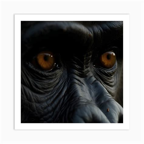 Gorilla Eyes Art Print by Dreamer7 - Fy