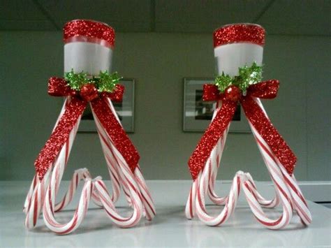 Fun Candy Cane Christmas Decoration Ideas 05 | Christmas candy crafts, Diy christmas candy ...