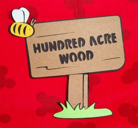 Hundred Acre Wood Sign Printable