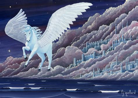 Pegasus in Flight Watercolor | Fine art, Gallery, Animals